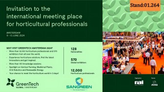Join Sangreen at GreenTech Amsterdam